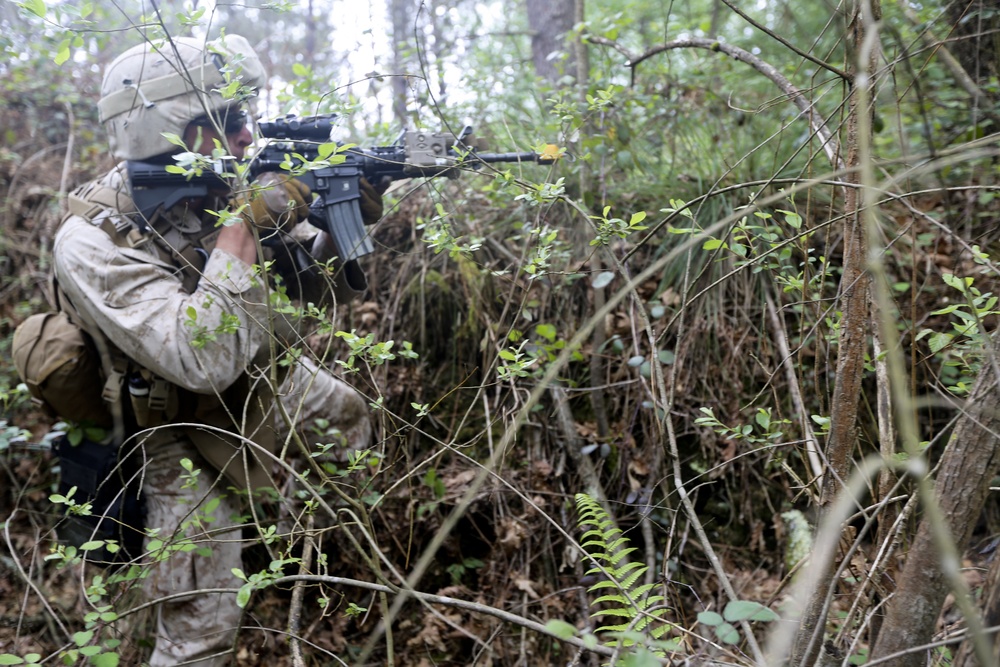 U.S. Marines, Spanish Army train infantry skills together