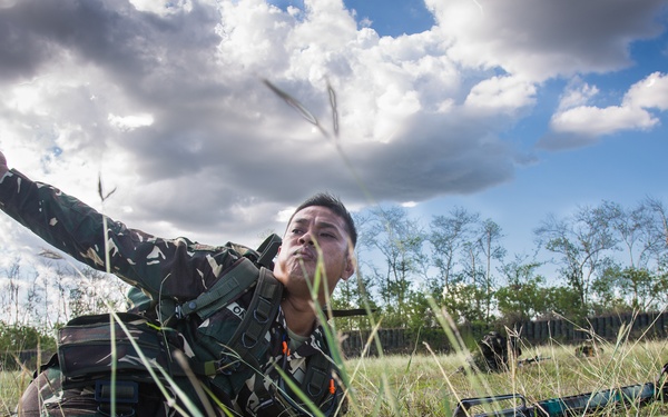 Air assault live fire exercise