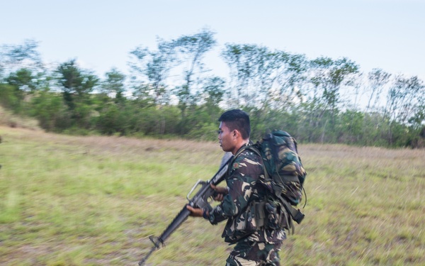 Air assault live fire exercise
