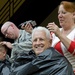 4th Security Forces Squadron shows support with shaved scalps