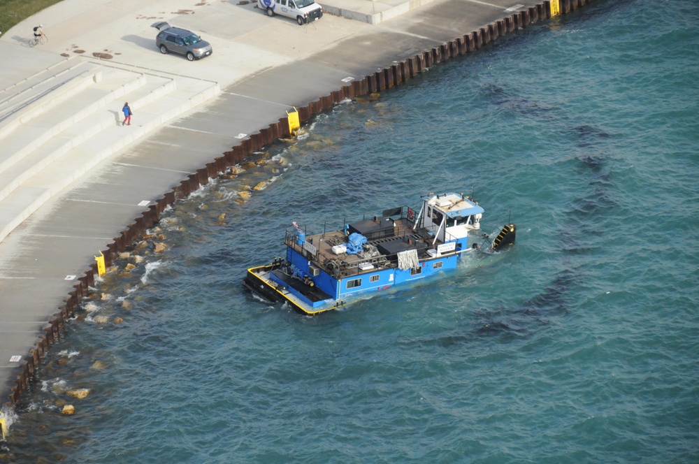 Coast Guard continues response to submerged tug in Lake Michigan