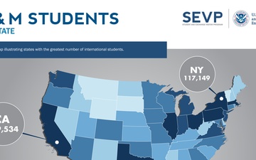 SEVP report provides snapshot of international students studying in US