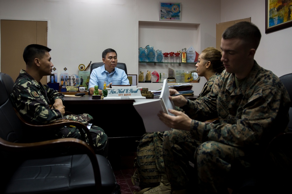 Bigaa Health Center receives medical supply turnover from U.S. forces