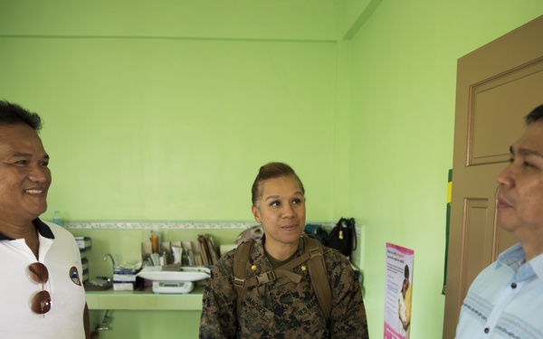 Bigaa Health Center receives medical supply turnover from U.S. forces