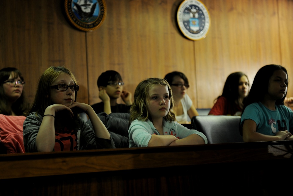 ‘The Trial of the Big Bad Wolf’: Alconbury Elementary students hold mock trial