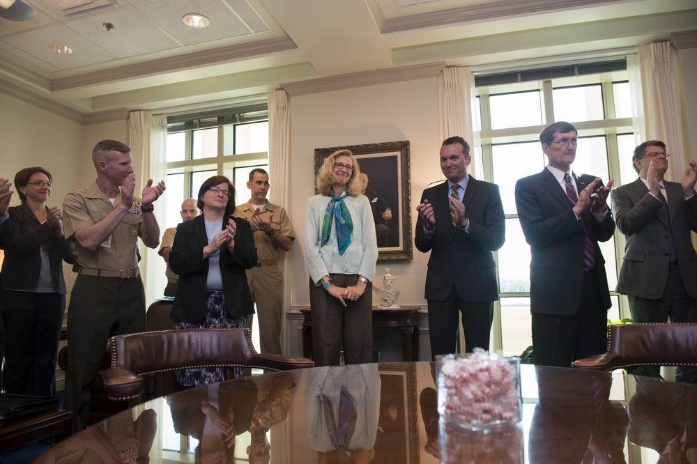 Robert Work swearing in ceremony