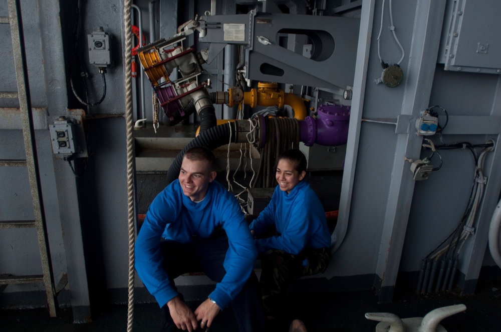 USS Nassau operations