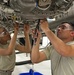 Remove and install the main fuel pump on an F-100 engine from an F-15 aircraft