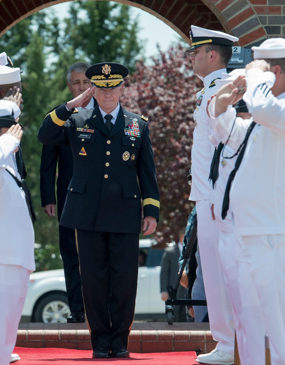 CJCS retires TRANSCOM Commander