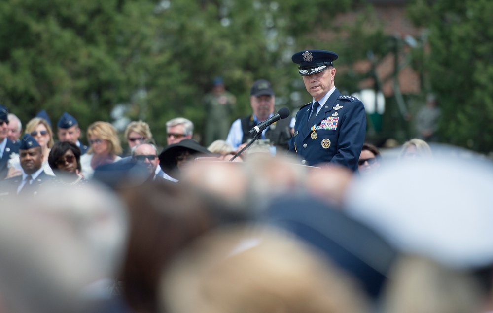 CJCS retires TRANSCOM Commander