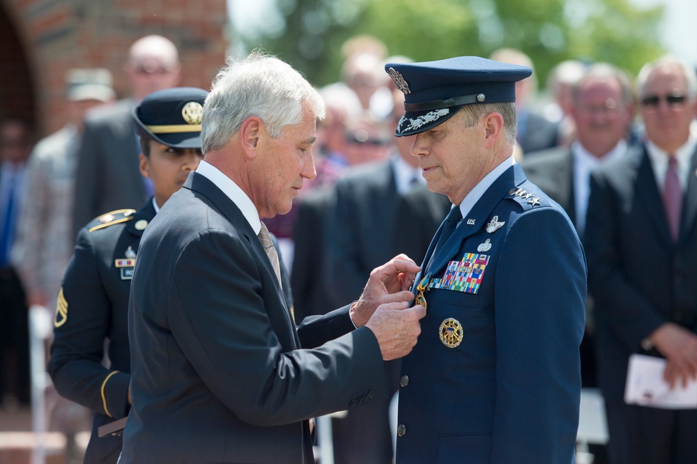 CJCS retires TRANSCOM Commander