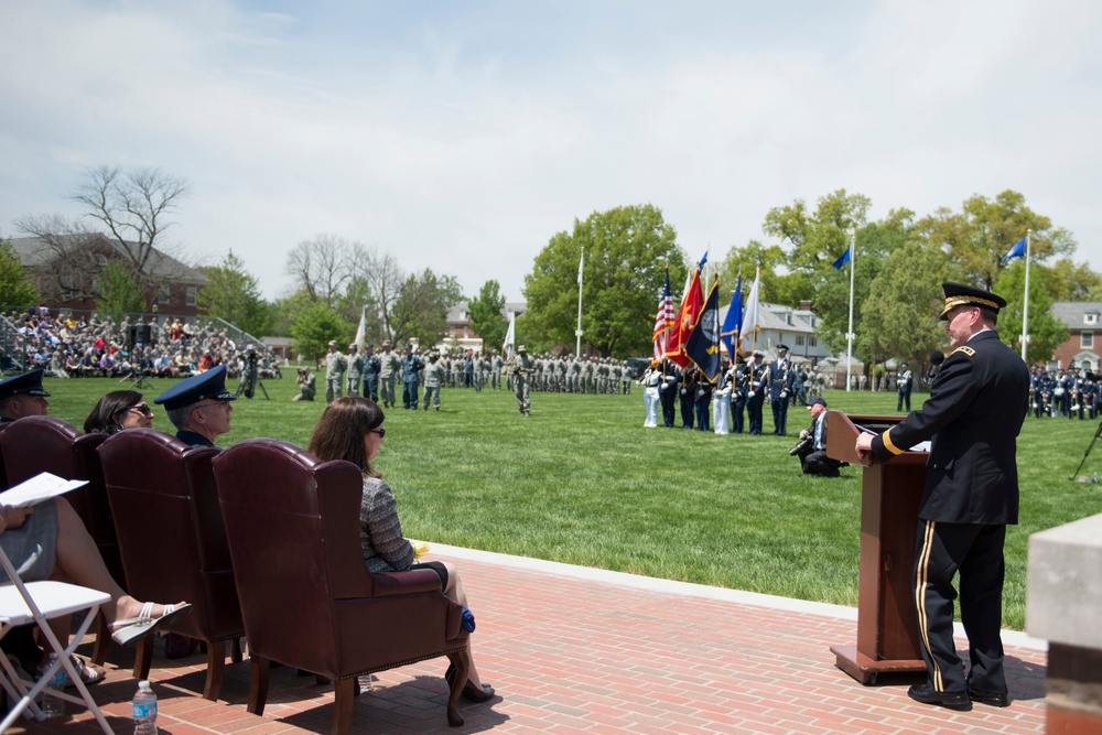 CJCS retires TRANSCOM Commander