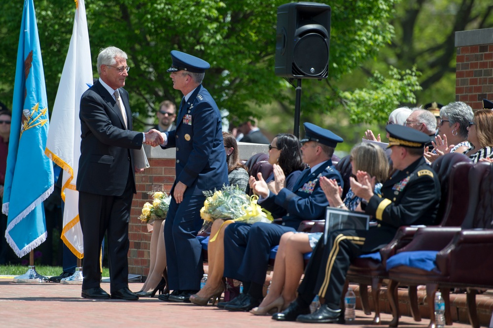 CJCS retires TRANSCOM Commander