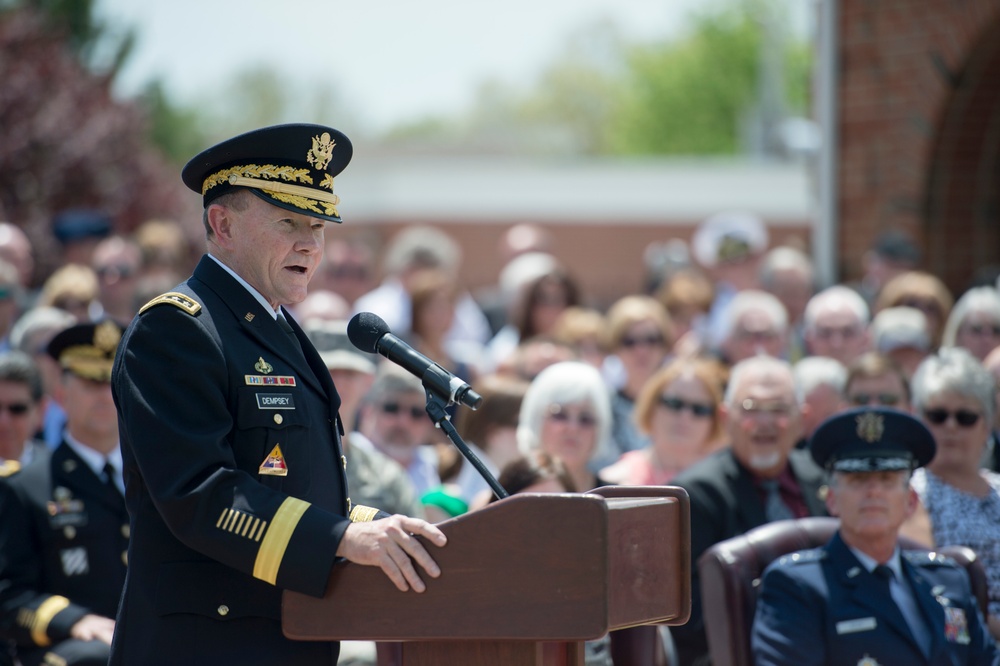 CJCS retires TRANSCOM Commander