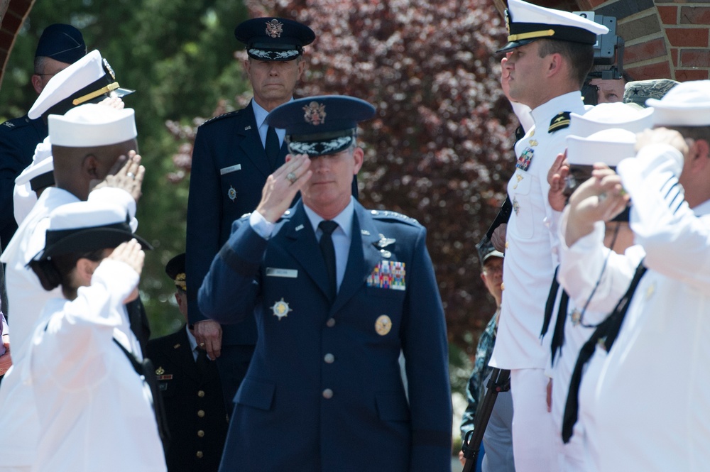 CJCS retires TRANSCOM Commander