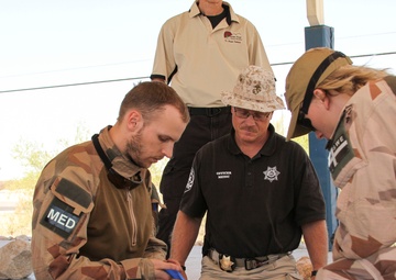 TCCC training provided during Exercise ANGEL THUNDER