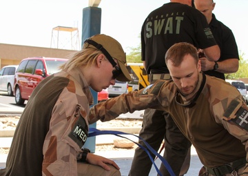 TCCC training provided during Exercise ANGEL THUNDER