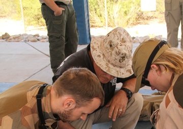 TCCC training provided during Exercise ANGEL THUNDER