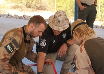 TCCC training provided during Exercise ANGEL THUNDER