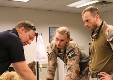 TCCC training provided during Exercise ANGEL THUNDER