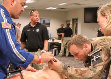 TCCC training provided during Exercise ANGEL THUNDER