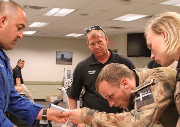 TCCC training provided during Exercise ANGEL THUNDER