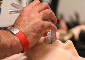 TCCC training provided during Exercise ANGEL THUNDER