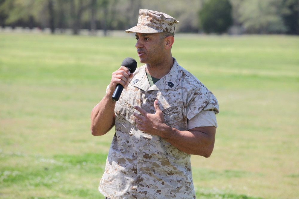 MSgt. Demetrius A. Crofts Retirement Ceremony