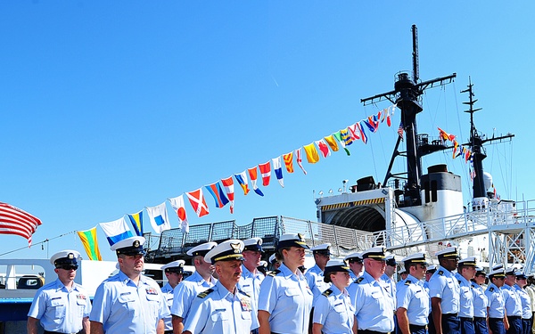 Former Coast Guard Cutter Gallatin transfered to Nigerian navy