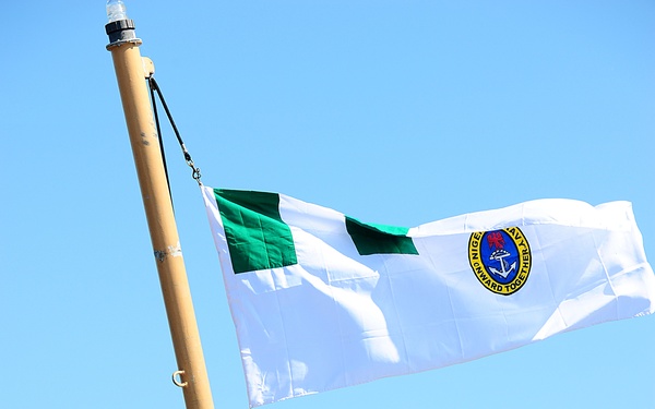 Former Coast Guard Cutter Gallatin transfered to Nigerian navy