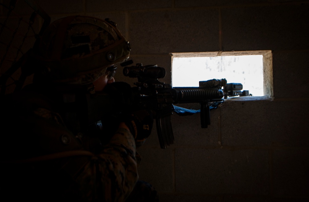 Marines conduct Urban Operations training