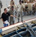 Adjust the role trim on an A-7 Flight Control Trainer