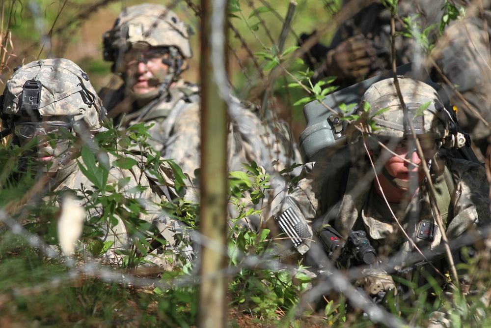 Soldiers train for decisive action