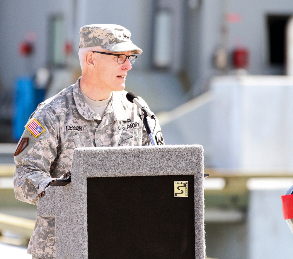 US Army Reserve Pier re-opens after Hurricane damage