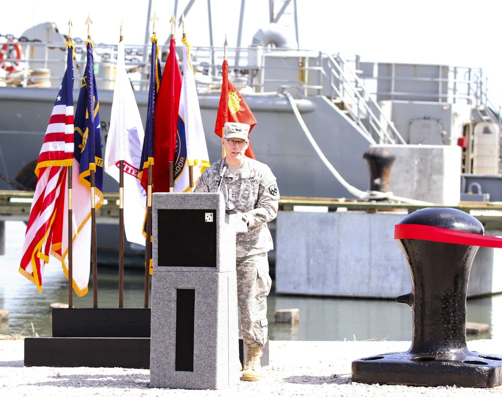 US Army Reserve Pier re-opens after Hurricane damage