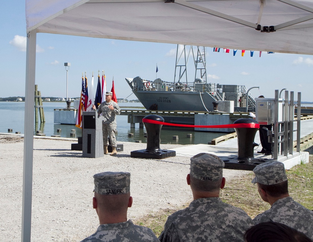 US Army Reserve Pier re-opens after Hurricane damage