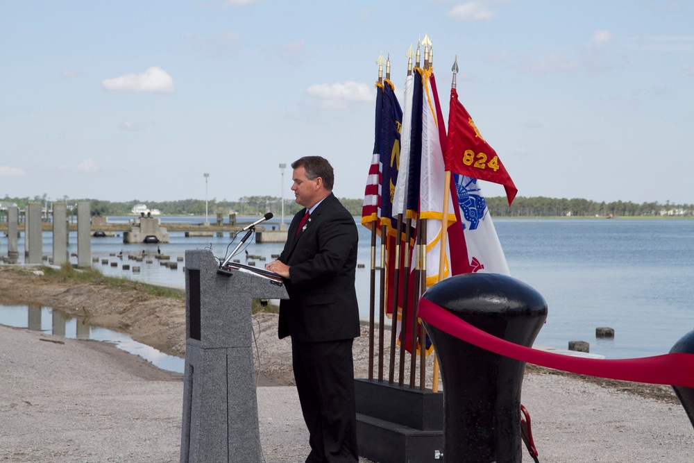 US Army Reserve Pier re-opens after Hurricane damage