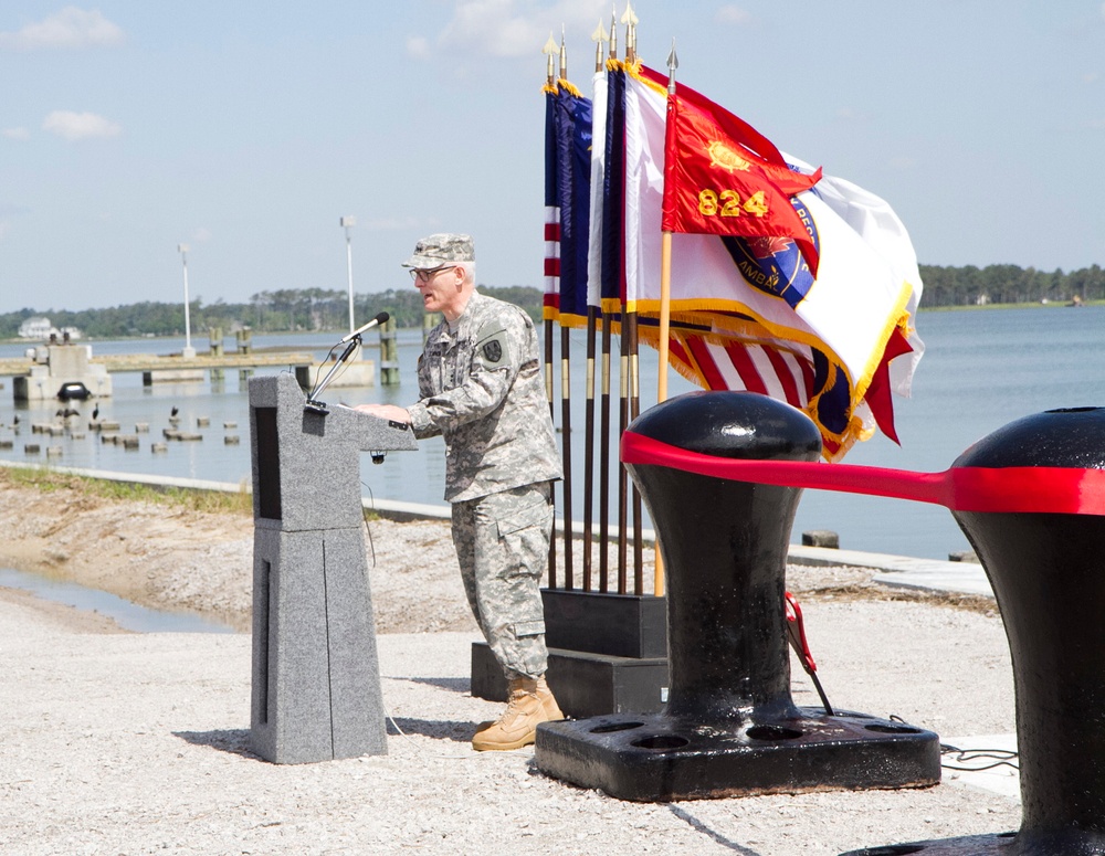 US Army Reserve Pier re-opens after Hurricane damage