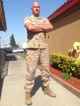 Clovis resident, U.S. Marine combat veteran saves life of crash victim on Highway 41