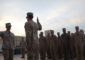 22nd MEU promotes Marines in Djibouti