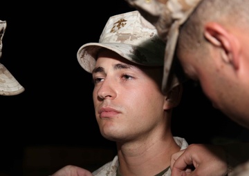 22nd MEU promotes Marines in Djibouti