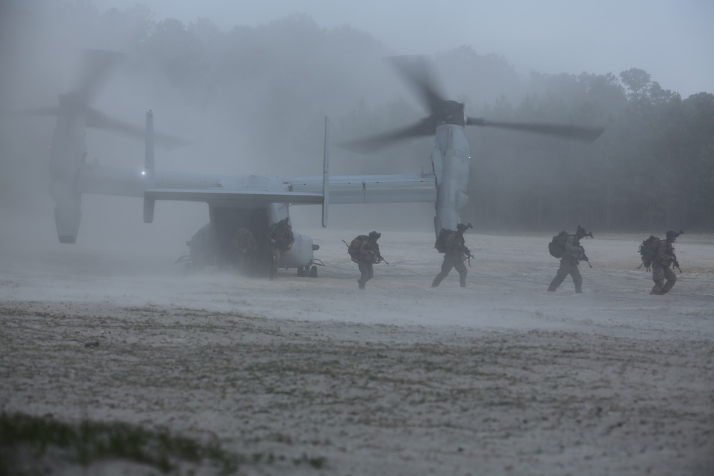 Marine Corps Special Operations Command Individual Training Course students participate in Raider Spirit