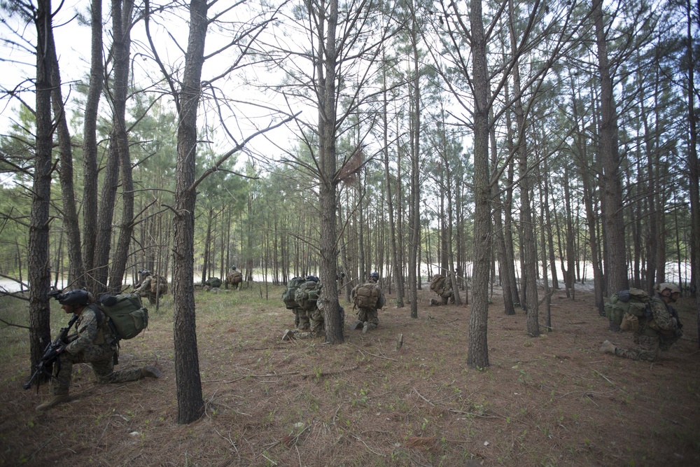 Marine Corps Special Operations Command Individual Training Course students participate in Raider Spirit