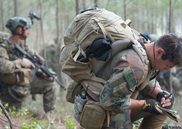 Marine Corps Special Operations Command Individual Training Course students participate in Raider Spirit