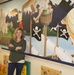Military spouse paints mural for Camp Lejeune children at library