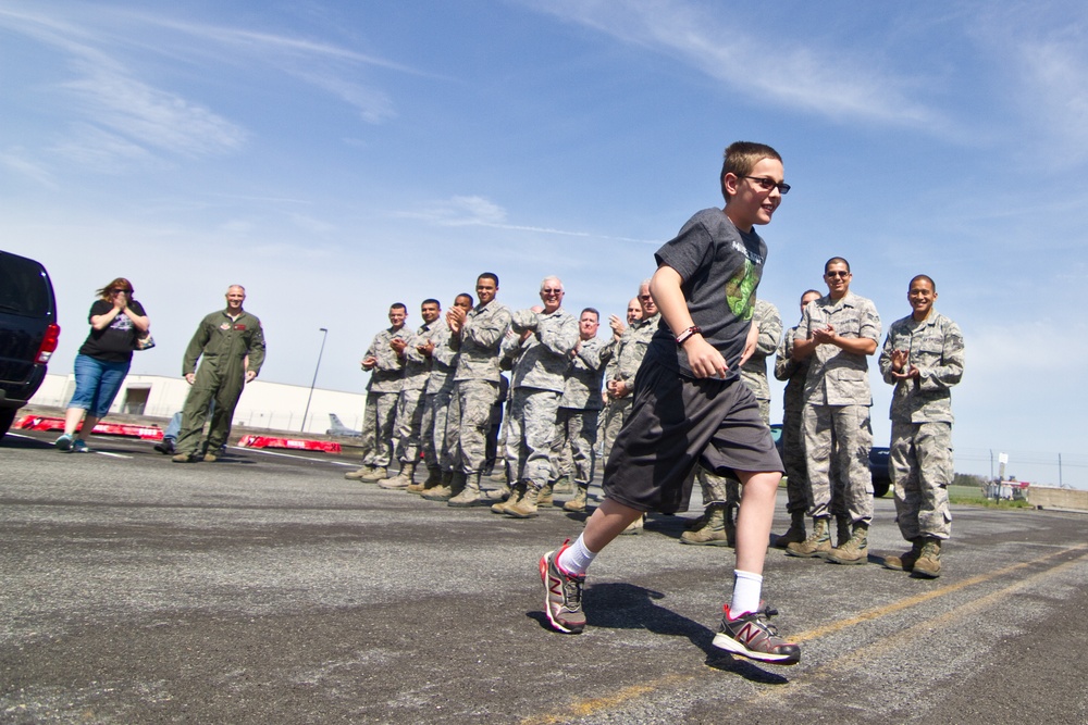 Pilot for a Day reports for duty at 177th Fighter Wing