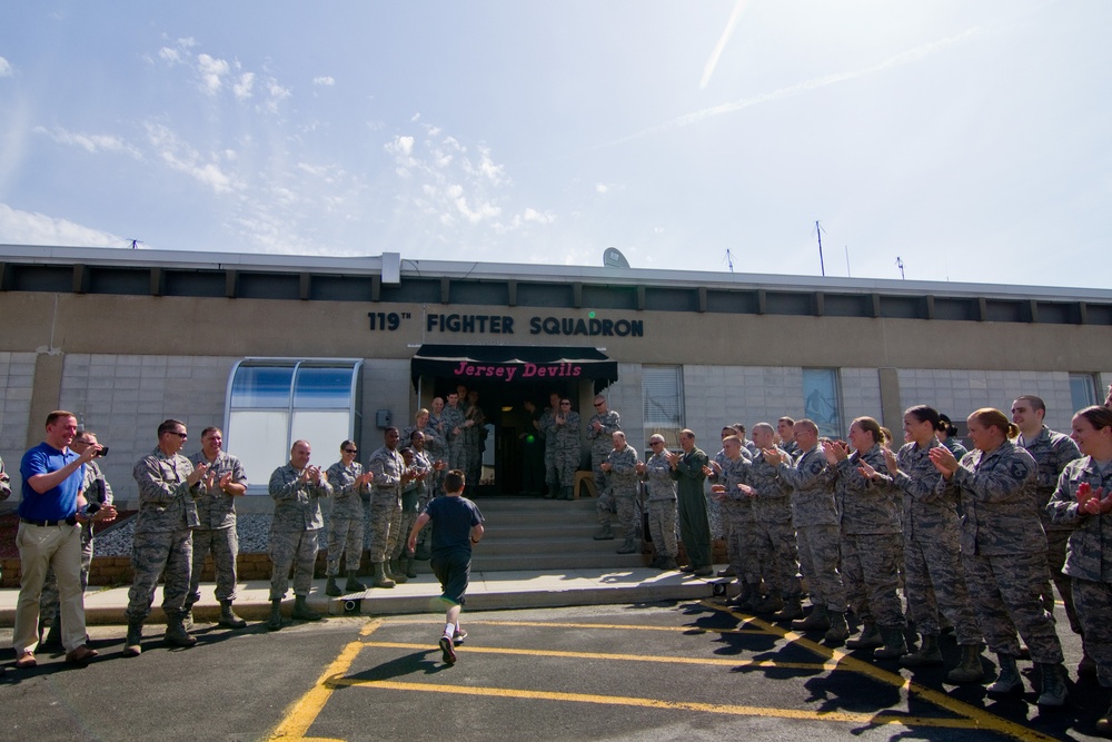 Pilot for a Day reports for duty at 177th Fighter Wing