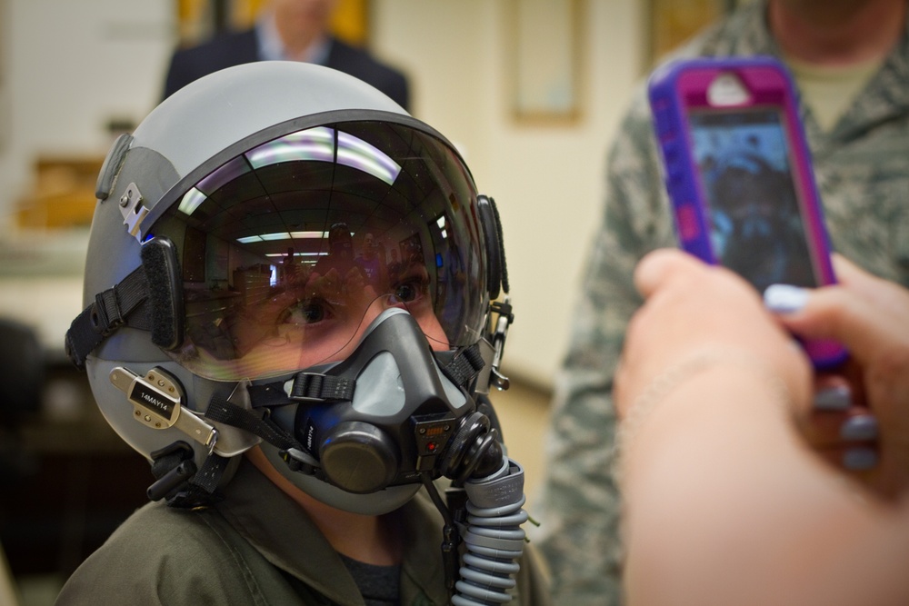 Pilot for a Day reports for duty at 177th Fighter Wing