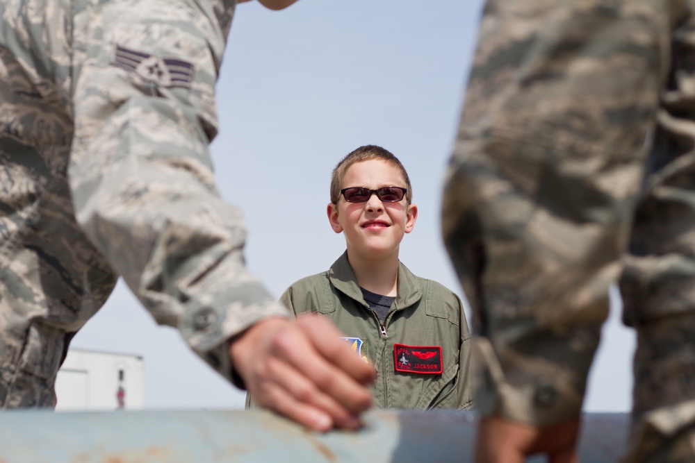 Pilot for a Day reports for duty at 177th Fighter Wing