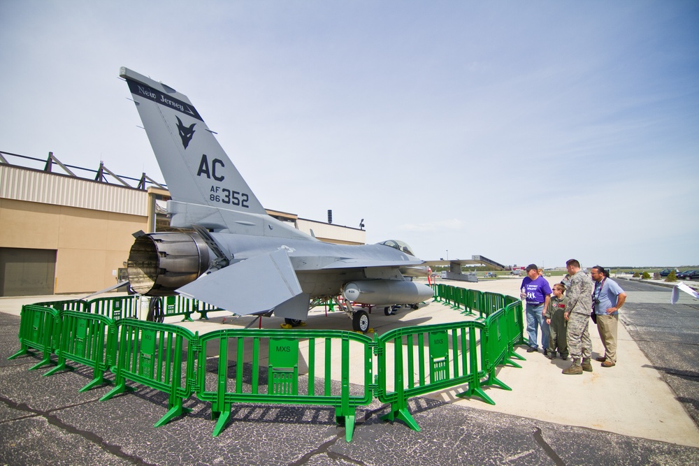 Pilot for a Day reports for duty at 177th Fighter Wing